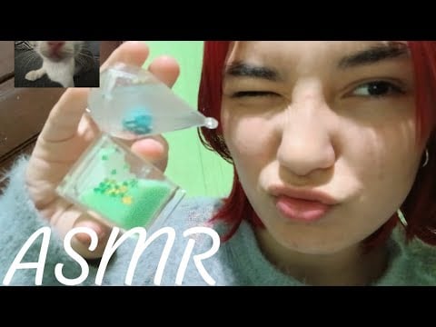 ASMR- Com sons líquidos e sussuros❤️‍🩹🌙