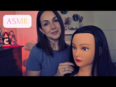 Little Sounds ASMR | Face Massage & Hair Play - Gua Sha and Acupressure Tool - Just Relax