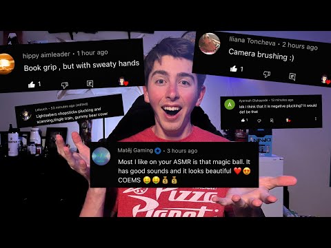 ASMR Unique Fan Favorites | Triggers from your Comments
