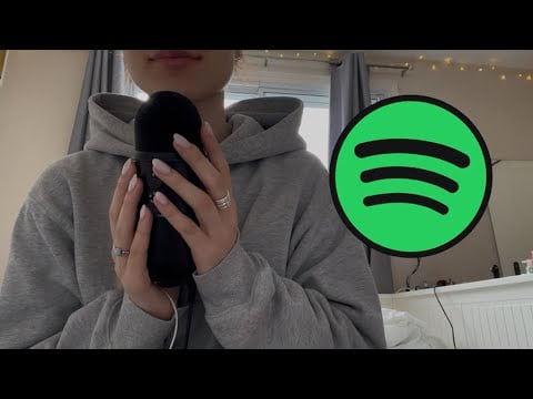 ASMR what’s on my Spotify wrapped! 🎧