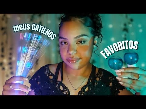 ASMR com Meus Gatilhos FAVORITOS 💙 (Relaxamento Real!)