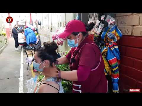 MARTHA ♥ PANGOL & LILIANA , OLD SCHOOL SPIRITUAL CLEANSING, MARKET LIMPIA (Feria Libre Cuenca), ASMR