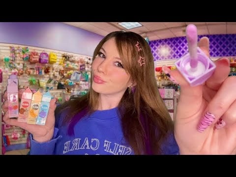 ASMR|✨CLAIRES GIRL✨Gives You A Glittery Makeover For The Mall💅🏻💕(ROLEPLAY)