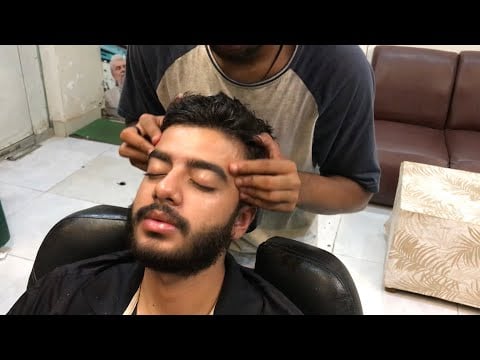 Best MIND-BLOWING Stress Relief Pakistani Head Massage💆🏻‍♂️| NECK & EAR CRACKING | | ASMR SLEEP | 😴