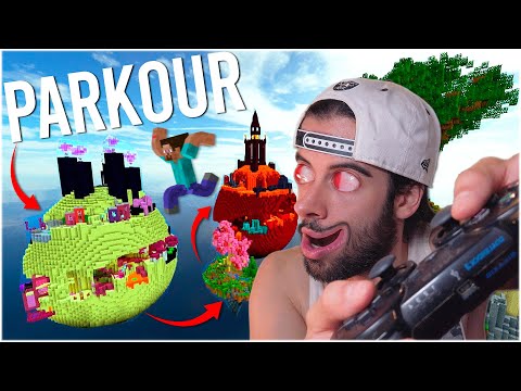 ASMR MOUTH SOUNDS MINECRAFT DIMENSION PARKOUR - ASMR PARA DORMIR