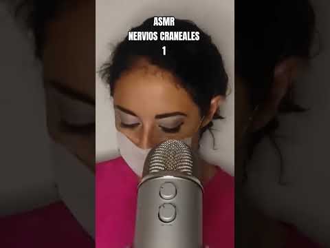 Examen de Nervios Craneales parte 1 🤗😴 #asmr #asmrenespañol #asmrsounds #triggers #relax #relaxing