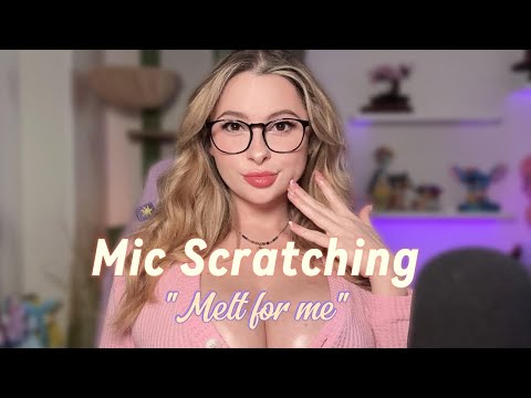 Tingles you don’t wanna look away from 👀 mic scratching, whispering, mic stroking ☺️