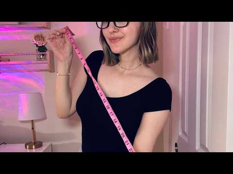 ASMR Tailor Fitting ✨ Measuring & Barber Roleplay with Personal Attention