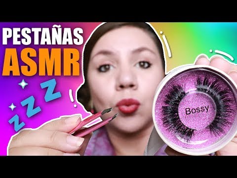 ASMR Español Extensiones de Pestañas Relajante Role PIay | Murmullo Latino