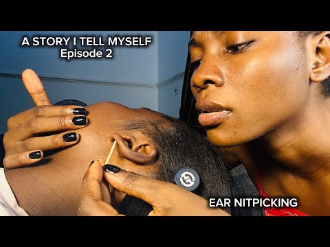 ASMR Tooth-picking Your Dirty Ear Lobe. Whispering Season 1 Episode 2