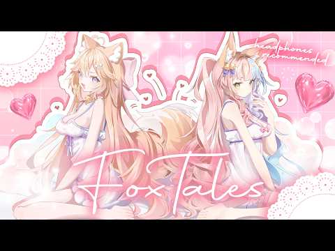 【3DIO ASMR】Fox Girls Fluff You to Sleep with Their Soft Tails 💤🦊
