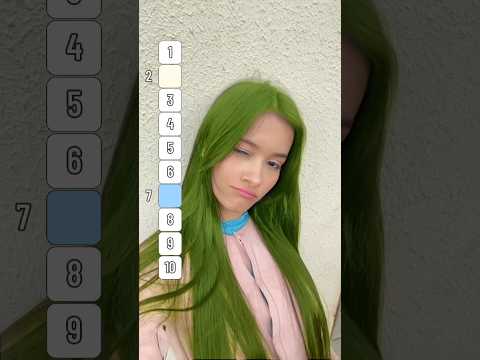 Qual cor de cabelo combinou mais? #asmr