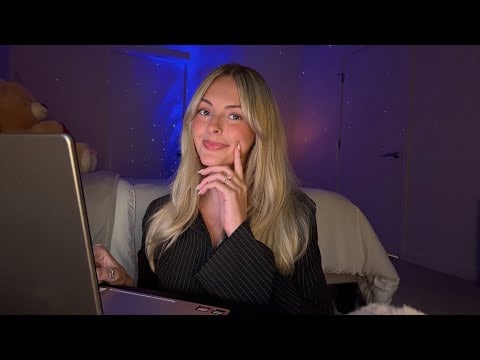 ASMR | Checking You Into The Sleep Hotel 🏨 🛎️ Receptionist Roleplay 