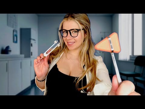ASMR CLASSIC CRANIAL NERVE EXAM (Personal Attention, Up Close, Gentle Whispers)