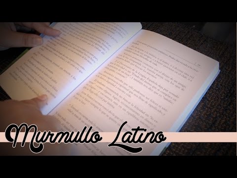 ASMR ESPAÑOL LECTURA SUSURRADA | 1era Sesión