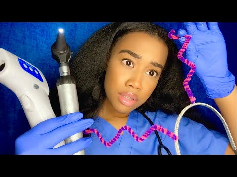 ASMR Cranial Nerve Exam BUT You’re An Alien 👾🩺🛸  Medical Exam ASMR