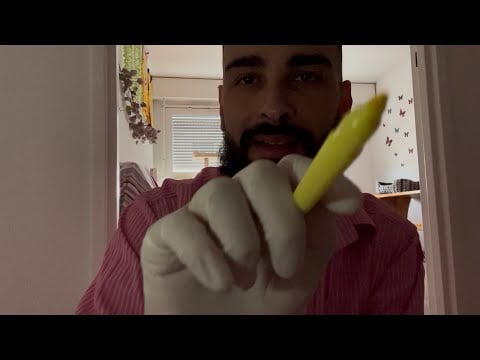 EXAMEN CRÂNIEN 👨🏽‍⚕️ (ASMR)