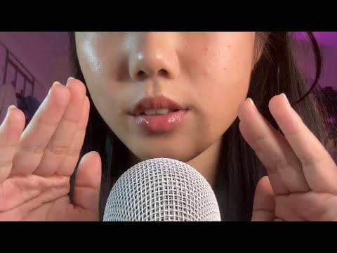 ASMR Up Close Mouth Sounds || No Talking 