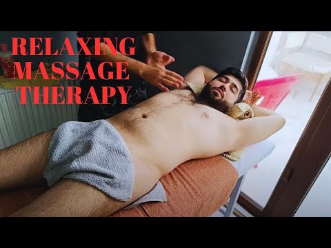 DEEPLY RELAXING WHOLE BODY ASMR TURKISH MASSAGE THERAPY - CHEST,ARM,LEG,FOOT,BACK,HAND MASSAGE