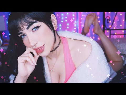 ASMR ♡ NAMORADA TE ACALMANDO EM UMA NOITE CHUVOSA