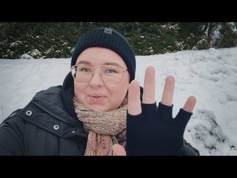 ASMR i snön ❄️ + DREAMHACK UPDATE (tider, var, hur)