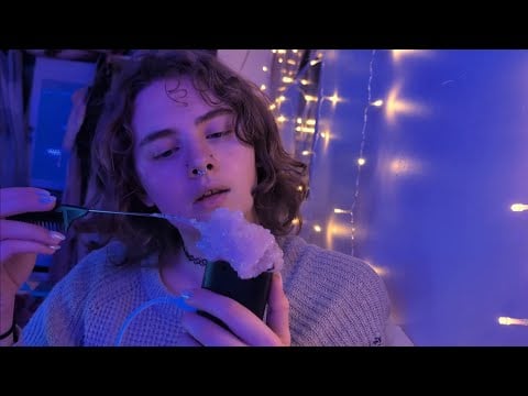 Slime Brain 🧠 Massage and Cleaning Tascam ASMR