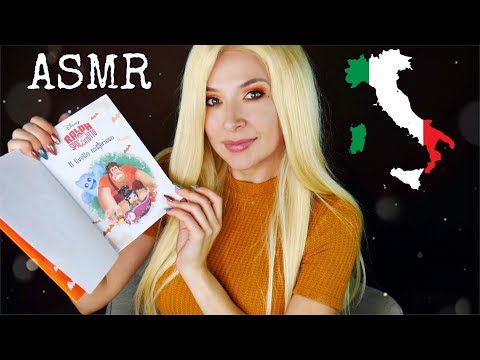 ASMR reading in Italian *Leggo una storia in Italiano