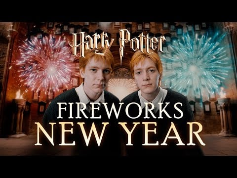 Harry Potter | New Year 2026 - Hogwarts ✨Weasleys Firework Display !