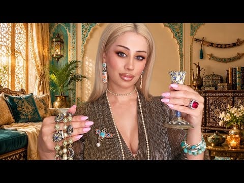 Your Rich Arab-Jewish Aunt Shows You Her Rare Heirlooms 💎 | ASMR Tapping, Soft Spoken