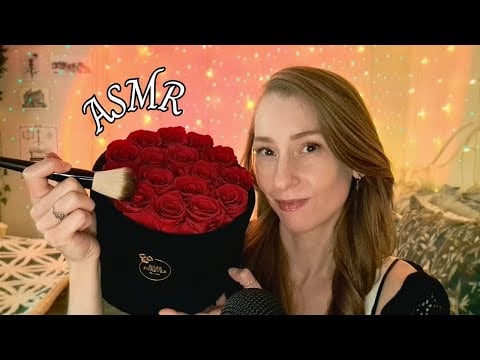 ASMR for Relaxation & Sleep 😴 | Black & Red Theme 🌹🖤❤️ | Tingly Tapping & Scratching