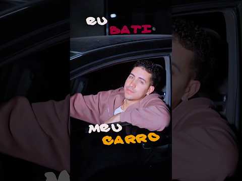 SOFRI UM ACIDENTE DE CARRO