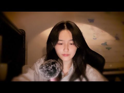 ASMR soft spoken melancholy poetry & nonsensical poetry