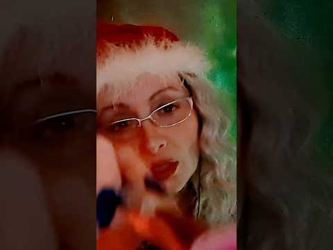 {ASMR} MAKEUP (MRS. CLAUS) #shorts #asmrshorts #youtubeshorts #asmr