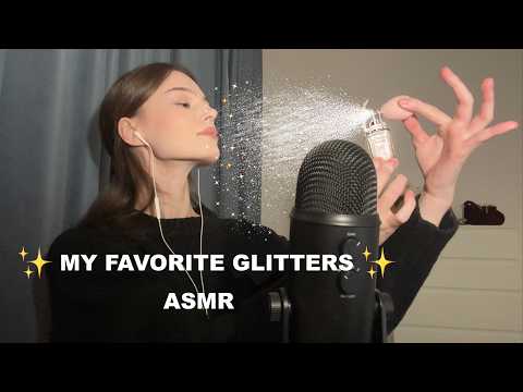 ASMR the best glitters you have to buy (clicky whisper)