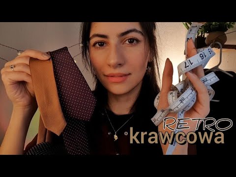 ASMR po polsku DLA PANÓW retro krawcowa 🎩 ROLEPLAY