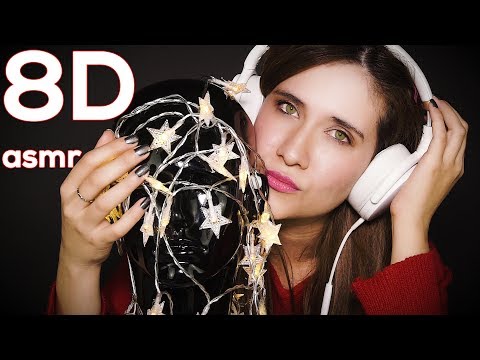 ASMR 8D PARA DORMIR, cosquillas, susurros, caricias y sonidos | Asmr español | Asmr with Sasha