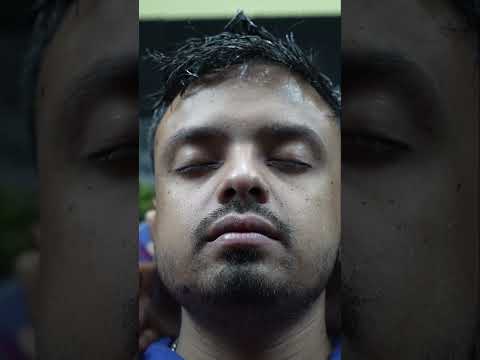 Satisfying ASMR Massage Video By Lady Barber Chaitali #shorts