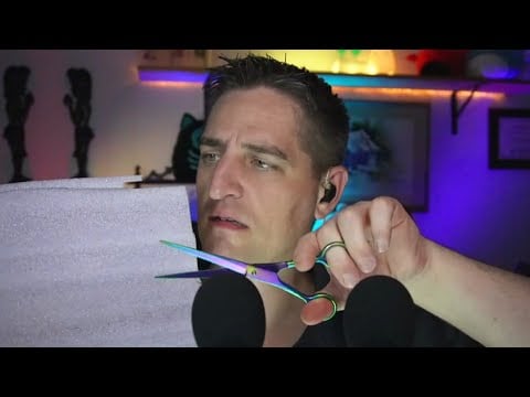 ASMR Scissors ✂️ Anticipation #MaleASMR #SleepAid