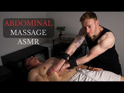Deep Abdominal Massage on a Bodybuilder ~ ASMR