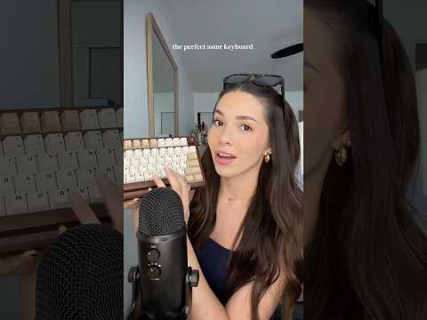 ASMR UNBOXING THE MOST RELAXING KEYBOARD #asmr #keyboard #unboxing #whispering