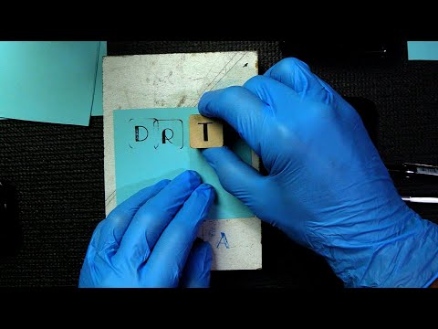 Handmade Ink Printing ASMR