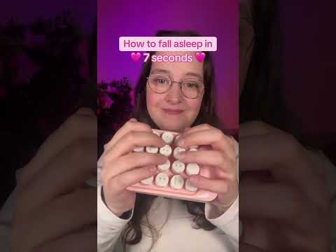 How to fall asleep in 7 seconds #asmr #asmrsounds #asmrrelax #asmrtingles #asmrsleep #relax