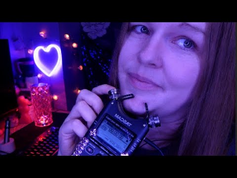 ASMR Cupped Rare Mouth Sounds With Mic Digging.