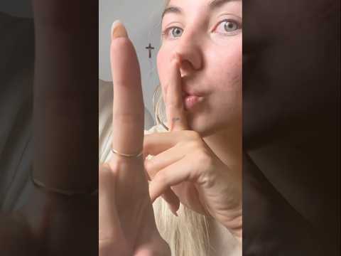 SCHWEIG! Frau klebt Mann den Mund zu! Schockierende Wendung!#asmr #relax #sleepasmr #triggers #mouth