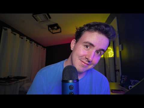 ASMR What I do for work in great detail... (Super Soft Whisper, white noise, for sleep)