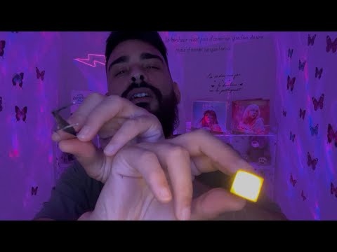 ASMR | TEST DES 5 SENS (mais je dis n’importe quoi)