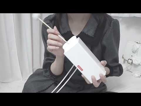 【ASMR】おやすみ前の優しい囁き雑談💤カリカリ竹耳かきとふわふわ綿棒の音に包まれてお眠りください✡
