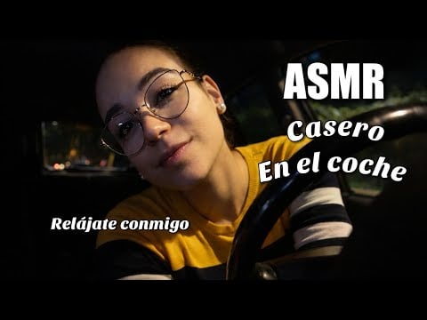 ASMR CASERO en el COCHE!😴🚗| ASMR tapping + mouthsounds | Pandasmr