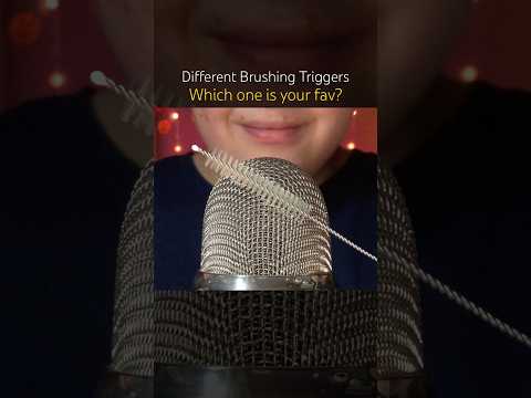 Different Brushing Sounds #asmr