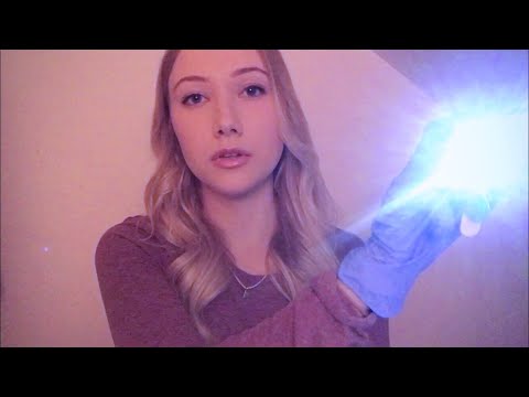 ASMR Eye Exam | Typing, Gloves, & Light Triggers